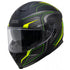 Casca Moto IXS 1100 2.4 MATT BLACK-NEON YELLOW